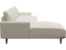 Dane Boucle Ivory Chaise Sofa - 3 Seater color Boucle Ivory