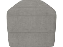 Maeve Bench Isla Soft Grey color Isla Soft Grey
