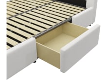 Aria Drawer Bed Muse Frost color Muse Frost