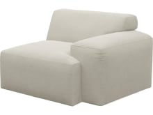 Copenhagen Muse Flax Right Arm Facing Sofa Module color Muse Flax