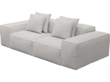 Riley Avon Mineral Modular Sofa - 2 Seater color Avon Mineral