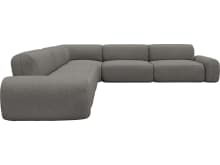 Beckett Isla Soft Grey Modular Corner Sofa - 7 Piece color Isla Soft Grey