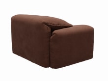 Clarence Muse Rust 2 Seat Left Arm Facing Sofa Module color Muse Rust