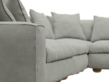 Tully Toorak Pebble Modular Sofa - 5 Piece color Toorak Pebble