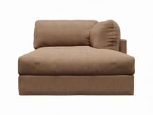 Finley Tribute Chestnut Right Arm Facing Chaise Module color Tribute Chestnut