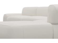 Beckett Tribute Ice Modular Sofa - 7 Piece color Tribute Ice
