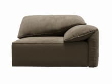 Clarence Tribute Walnut 2 Seat Right Arm Facing Sofa Module color Tribute Walnut