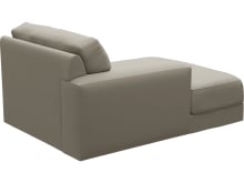 Monica Plaza Natural Left Arm Facing Chaise Module color Plaza Natural