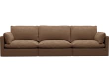 Willow Tribute Chestnut Modular Sofa - 3 Seater color Tribute Chestnut