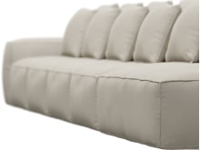 Riley Isla Sea Pearl Modular Sofa - 1x Arm, 4x Armless, 1x Right Terminal color Isla Sea Pearl