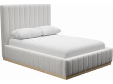 Brentwood Gas Lift Bed Muse Frost color Muse Frost
