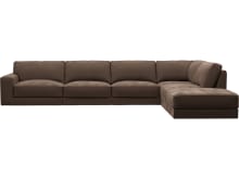 Monica Muse Chocolate Sofa - 6 Seater RAF Terminal color Muse Chocolate