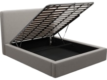 Felix Gas Lift Bed Boucle Pumice color Boucle Pumice