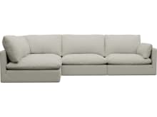 Willow California Ivory Corner Sofa - 4 Seater LAF Terminal color California Ivory