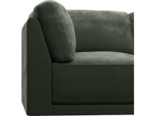 Emily Modular Sofa Muse Forest - 3 Piece color Muse Forest