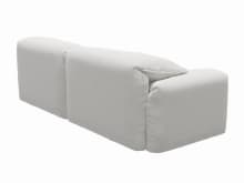 Clarence Muse Frost Sofa - 4 Seater color Muse Frost