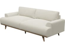 Dane Muse Flax Sofa - 3 Seater color Muse Flax