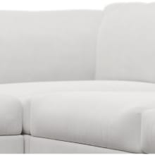 Finley Muse Frost Modular Sofa - 3 Seater and Ottoman color Muse Frost
