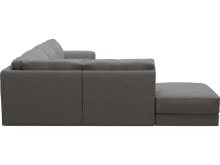 Monica California Slate Sofa - 6 Seater LAF Terminal color California Slate