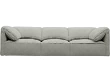 Kai Toorak Pebble Modular Sofa - 3 Seater color Toorak Pebble