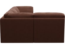 Emily Modular Sofa Muse Rust - 4 Piece color Muse Rust