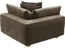 Tully Tribute Walnut Corner Sofa Chair Module color Tribute Walnut