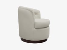 Penelope Swivel Chair View Cream color View Cream
