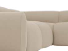 Malmo Blaze Latte Corner Sofa - 5 Seater color Blaze Latte