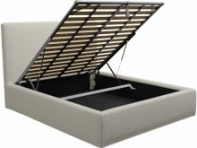 Willow Gas Lift Bed California Ivory color California Ivory
