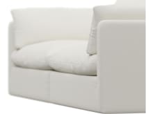 Willow Tribute Shell Modular Sofa - 2 Seater color Tribute Shell