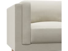 Hayes Muse Flax Sofa - 3 Seater color Muse Flax