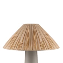 Marki Ceramic Table Lamp Natural color Natural