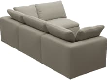 Cloud Plaza Natural Modular Sofa - 4 Piece color Plaza Natural
