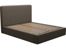 Felix Gas Lift Bed Muse Mink color Muse Mink