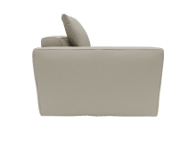 Riley Apt Plaza Natural Left Arm Facing Chair Module color Plaza Natural