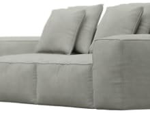 Riley Toorak Pebble Modular Sofa - 2 Seater color Toorak Pebble