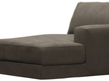 Monica Muse Mink Right Arm Facing Chaise Module color Muse Mink