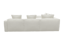 Riley Apt Tribute Shell Corner Sofa - 5 Seater color Tribute Shell