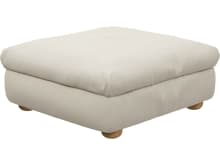 Tully Alpine Mist Ottoman color Alpine Mist
