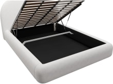Capri Gas Lift Bed Noa Fog color Noa Fog