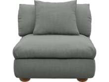 Tully Sofa Modules Slip Covers Tribute Storm color Tribute Storm