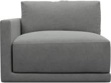 Haven Maya Flint Left Arm Facing Chair Sofa Module color Maya Flint