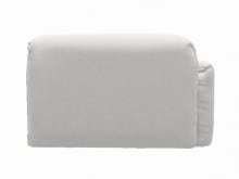 Clarence Muse Frost 2 Seat Left Arm Facing Sofa Module color Muse Frost