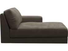 Monica Muse Mink Right Arm Facing Chaise Module color Muse Mink
