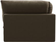 Willow Tribute Walnut Corner Sofa Module color Tribute Walnut