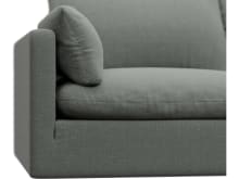 Willow Tribute Storm Corner Sofa - 4 Seater RAF Terminal color Tribute Storm