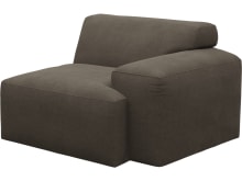 Copenhagen Muse Mink Right Arm Facing Sofa Module color Muse Mink