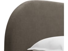 Capri Gas Lift Bed Muse Mink color Muse Mink