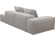 Riley Avon Mineral Modular Sofa - 1x Arm, 1x Armless, 1x Right Terminal color Avon Mineral