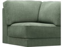 Monica Tribute Dark Jade Corner Sofa Chair Module color Tribute Dark Jade
